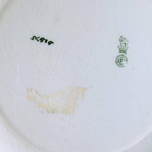 Royal Doulton English Cavaliers Dinner Plate Series Ware Englishmen Smoking (su1 - Picture 7 of 7